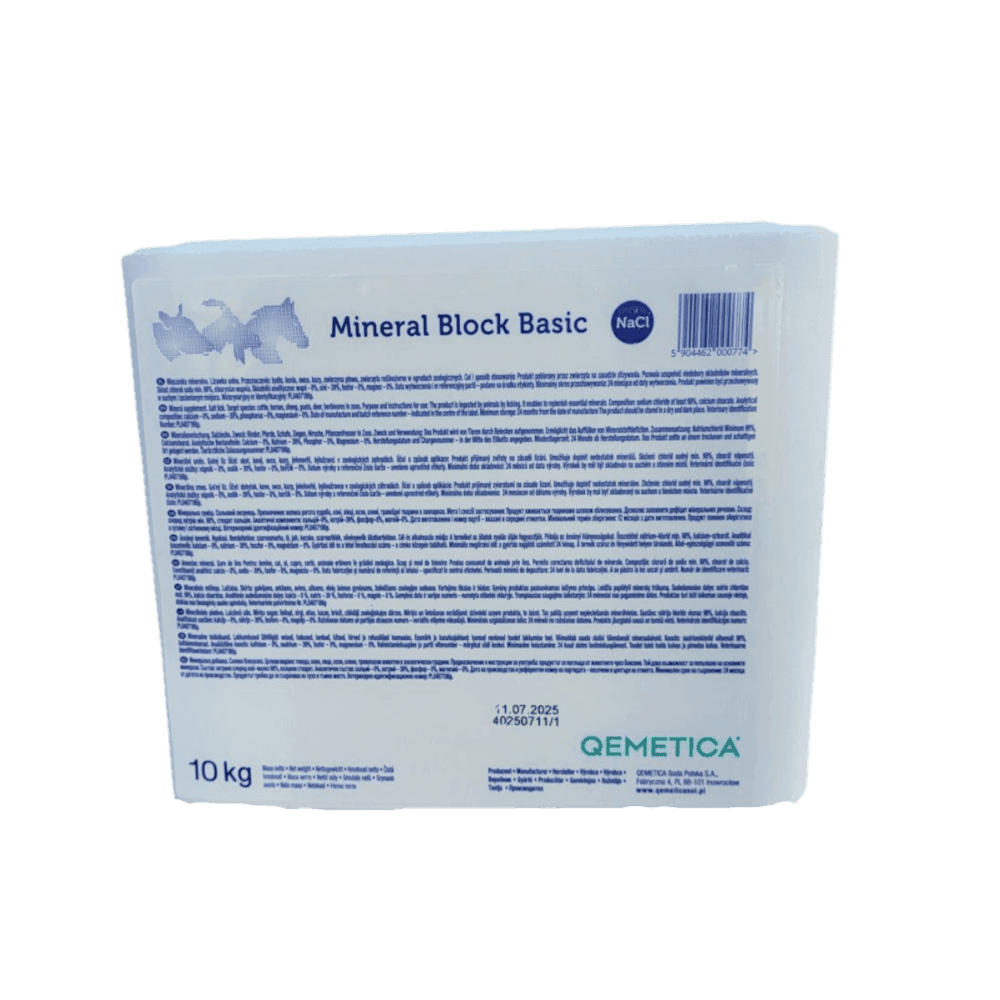 Mineral Block Basic Qemetica – lizawka solna 10 kg