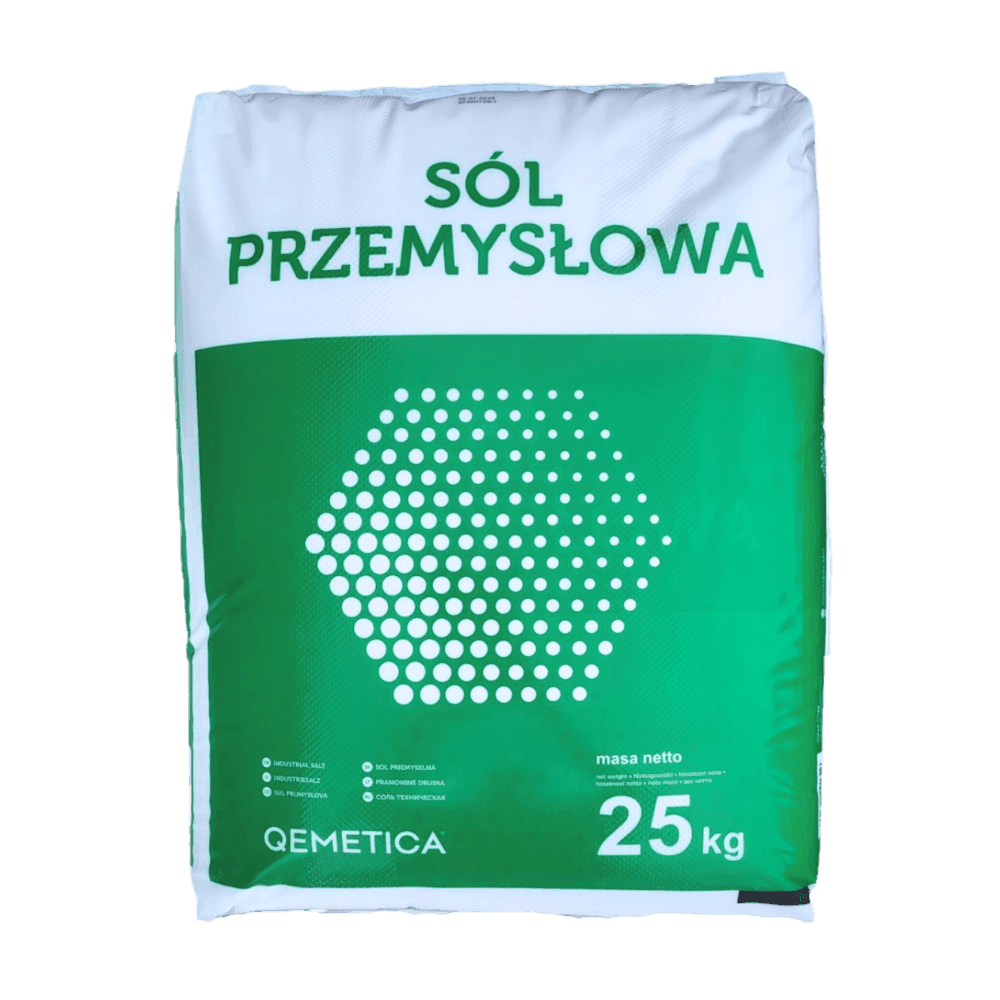 Sól przemysłowa Qemetica – worek 25 kg