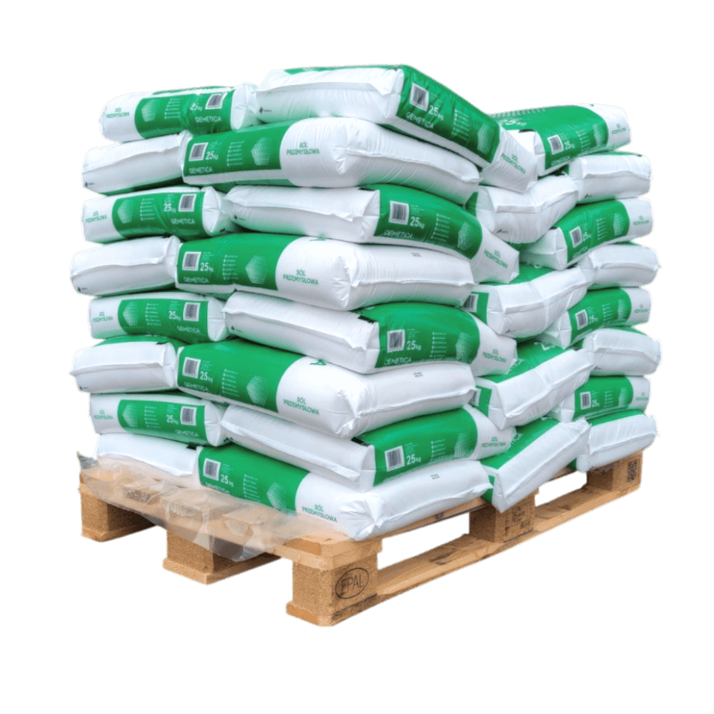 Qemetica sól przemysłowa worek 25 kg czysta sól techniczna